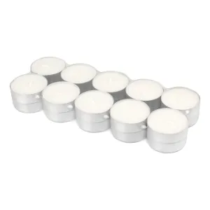 20-Pack Unscented Mega Oversized Tea Light Candles with 9 Hour Extended Burn Time