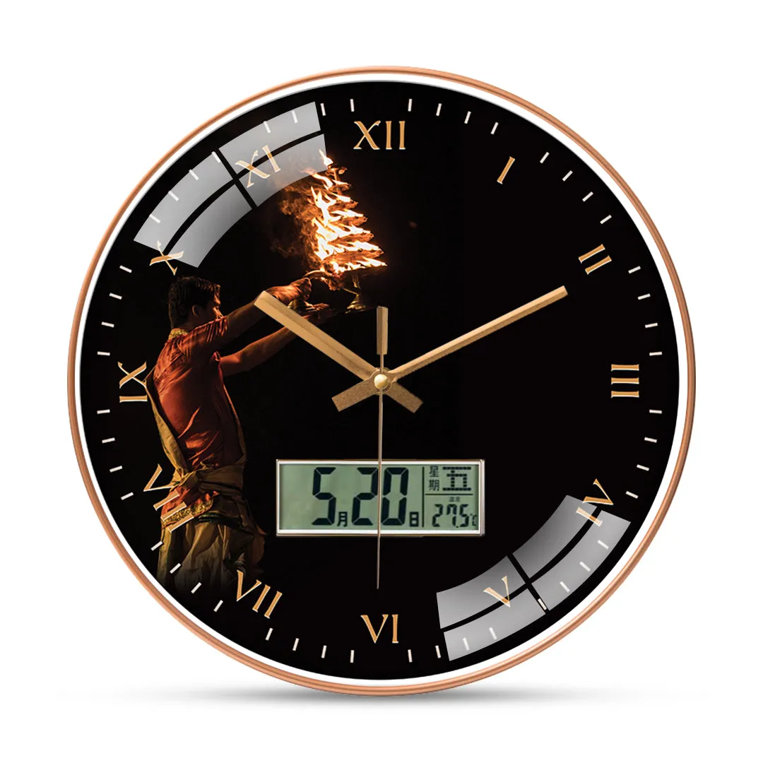 Aarti rishikesh wall clock