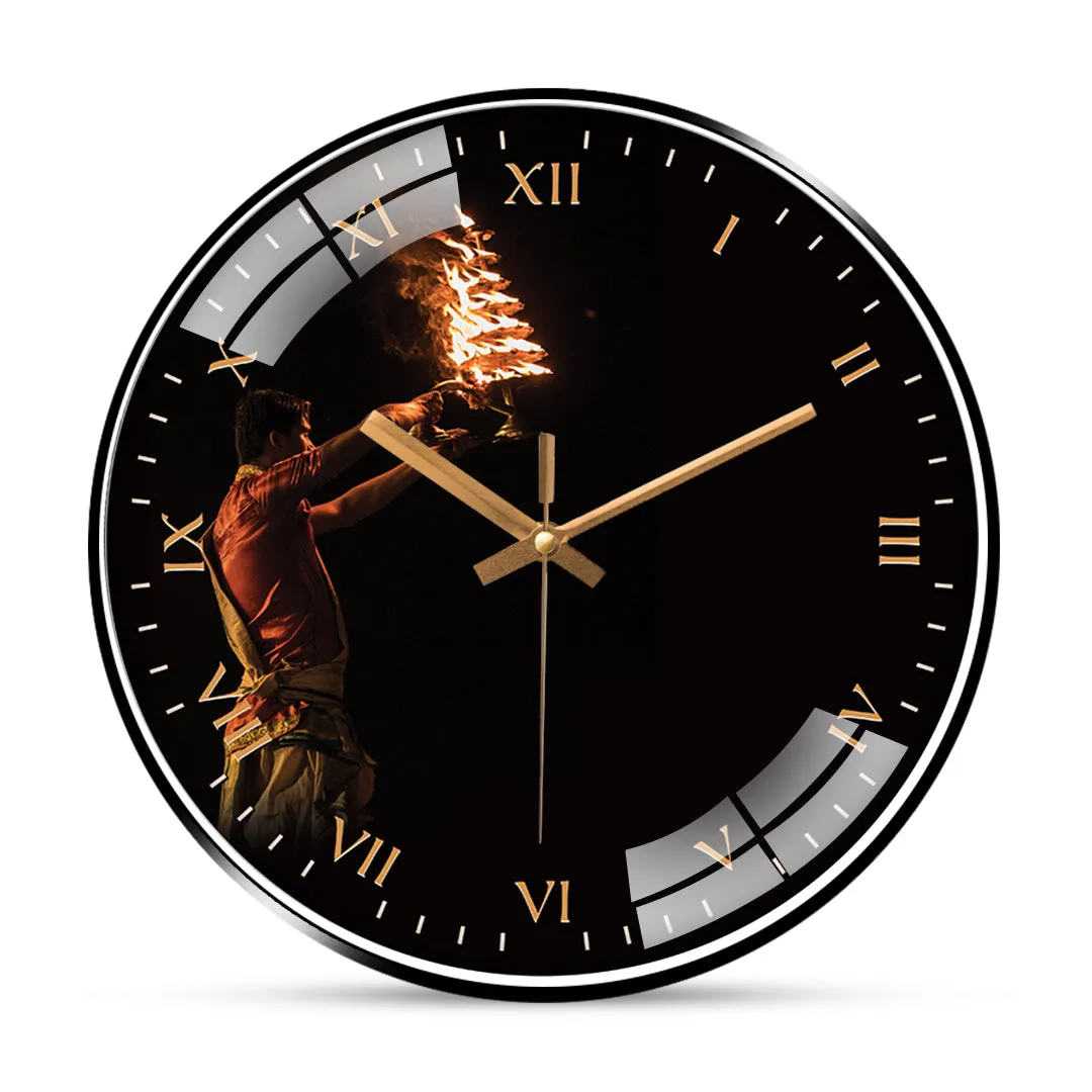 Aarti rishikesh wall clock