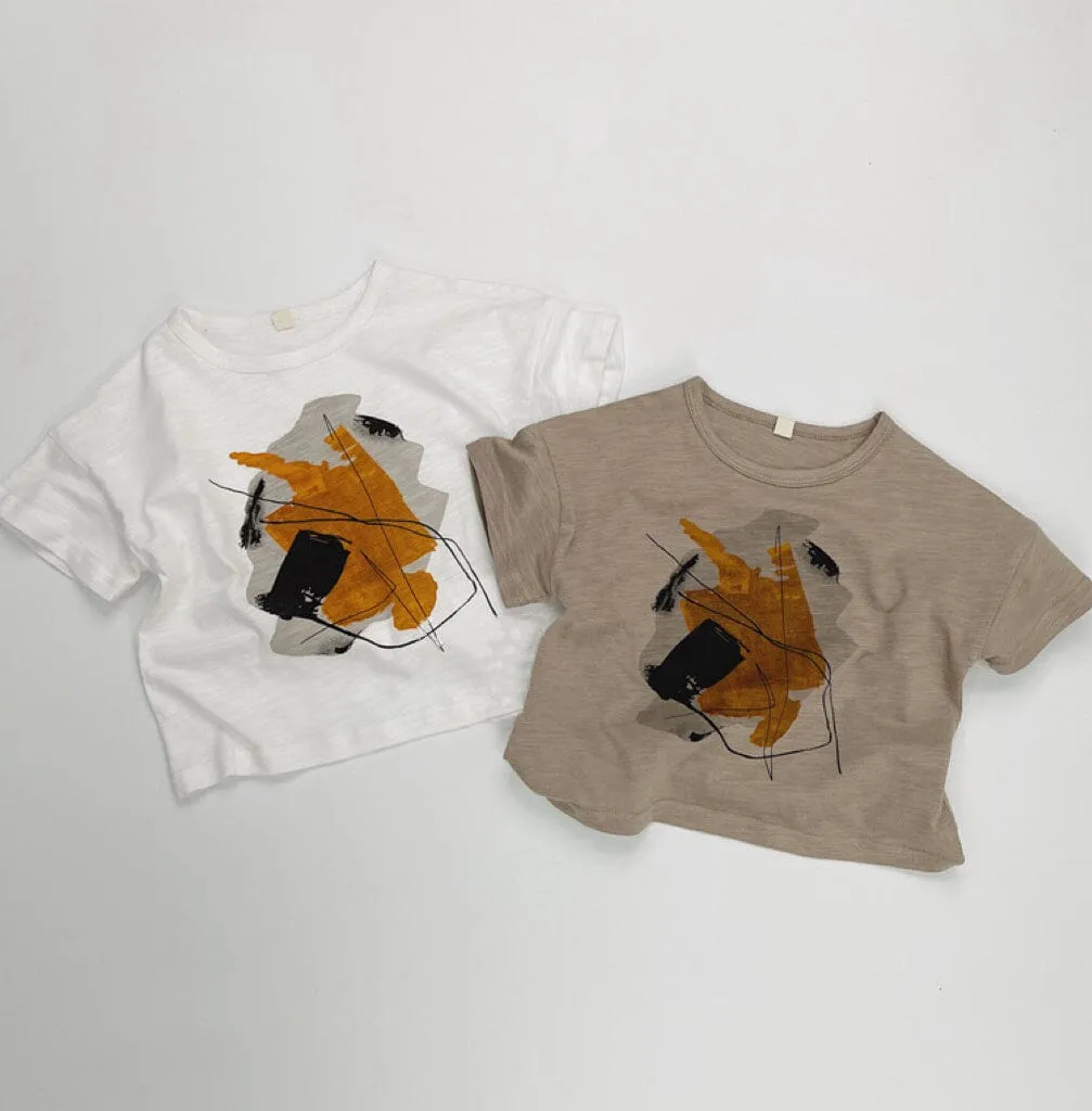 Abstract Art Casual Summer Tee