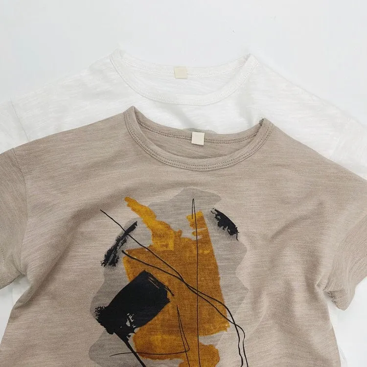 Abstract Art Casual Summer Tee