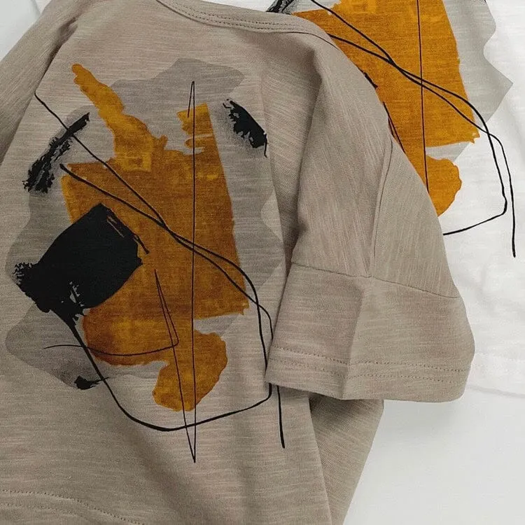 Abstract Art Casual Summer Tee