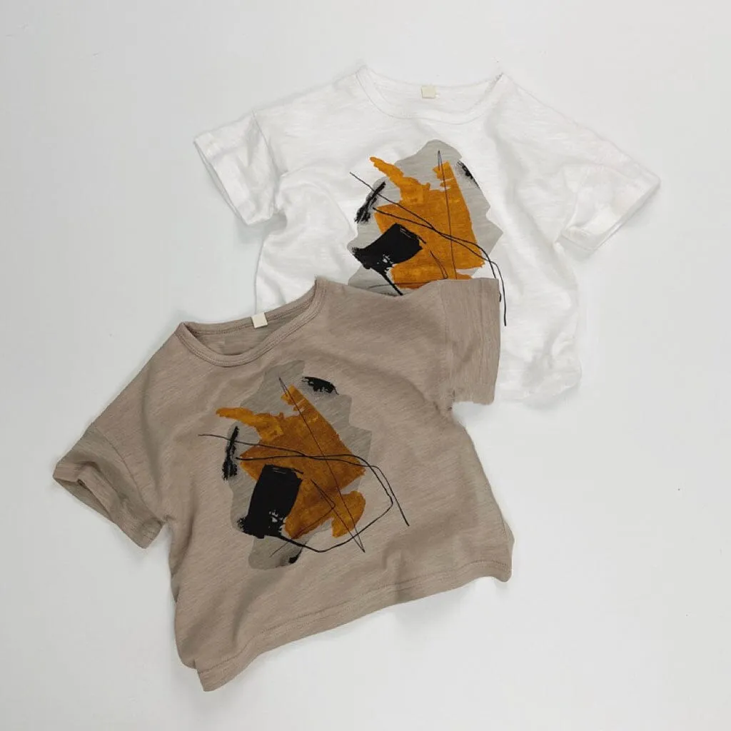 Abstract Art Casual Summer Tee