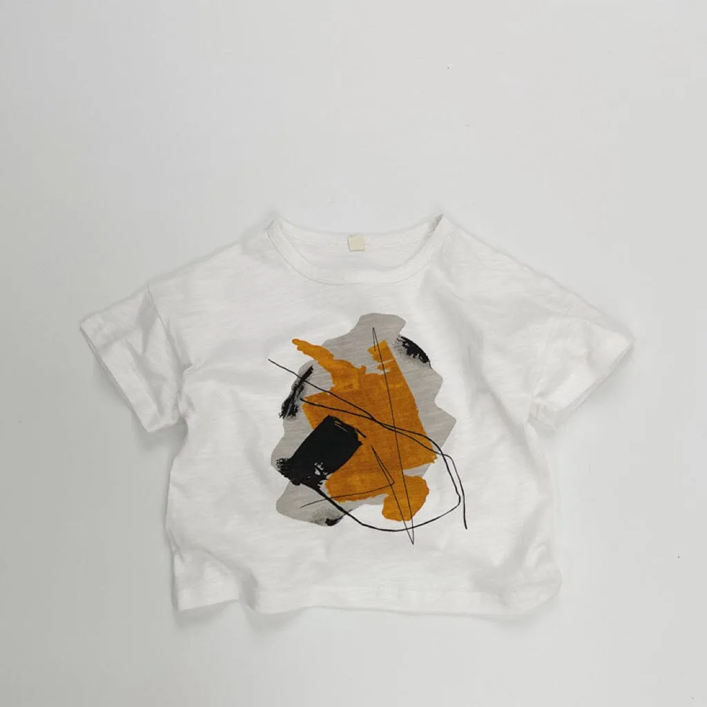 Abstract Art Casual Summer Tee
