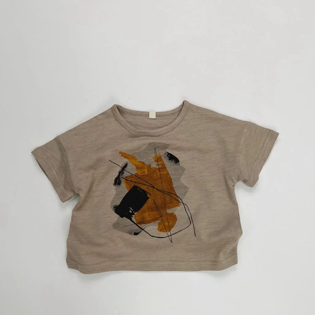 Abstract Art Casual Summer Tee