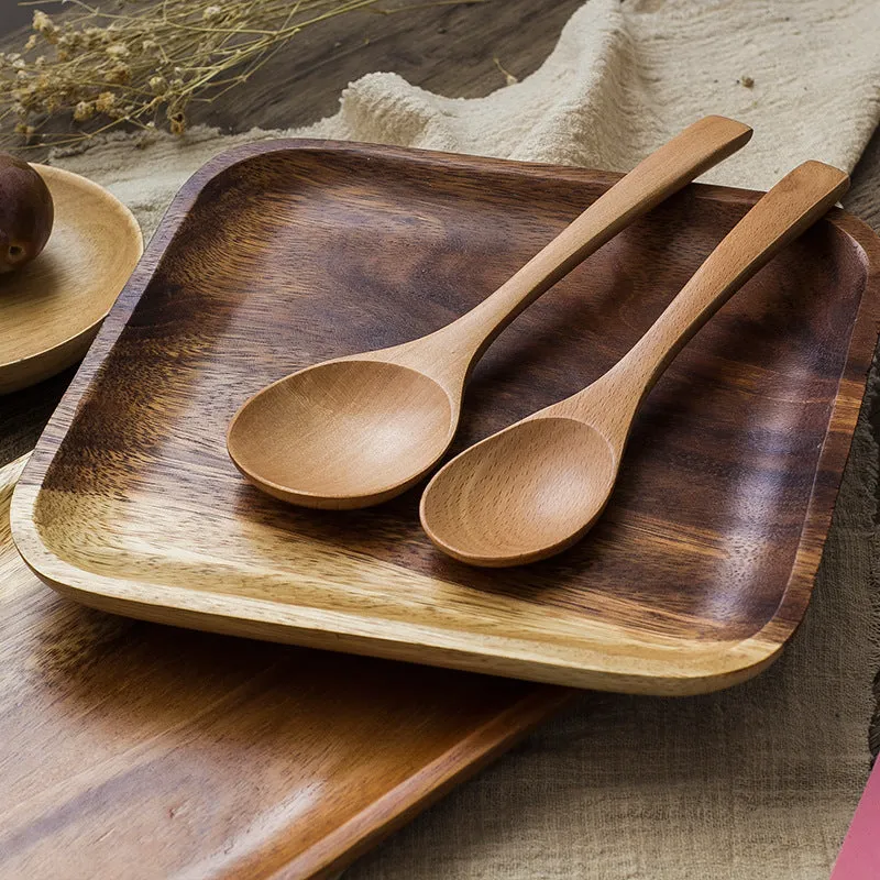 Acacia Wood Serving Trays