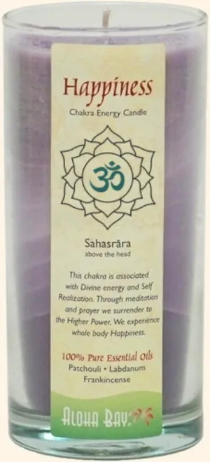 Aloha Bay - Candle Chakra Energy Jar - Happiness