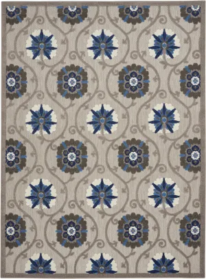 Aloha Grey/Blue Rug