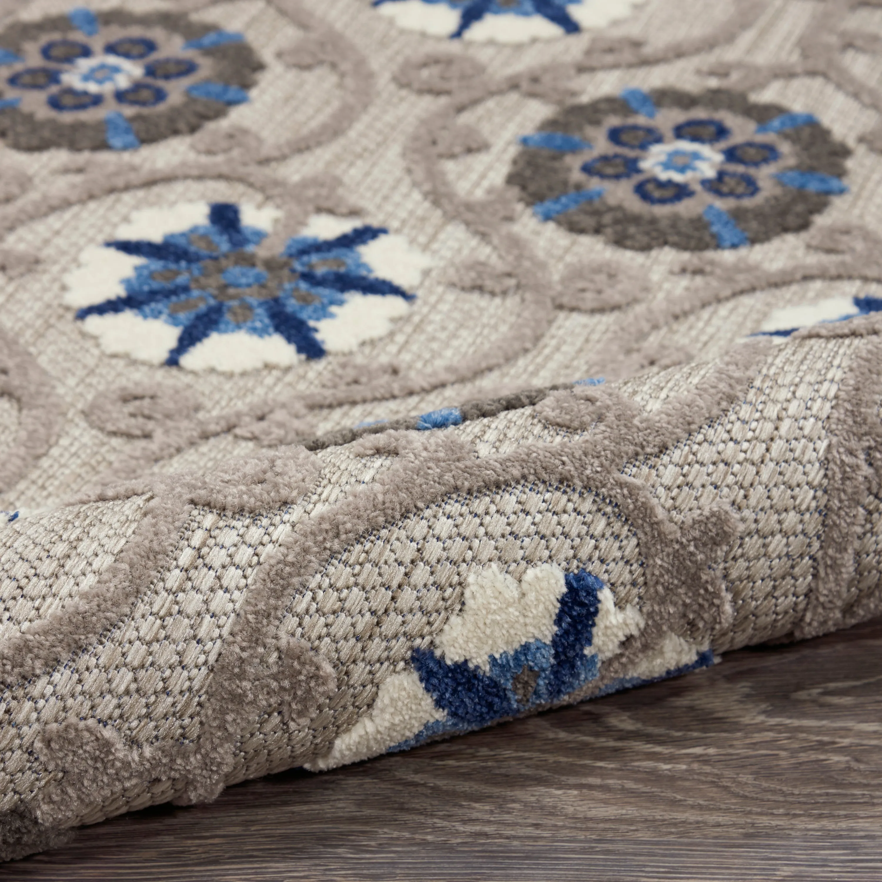 Aloha Grey/Blue Rug