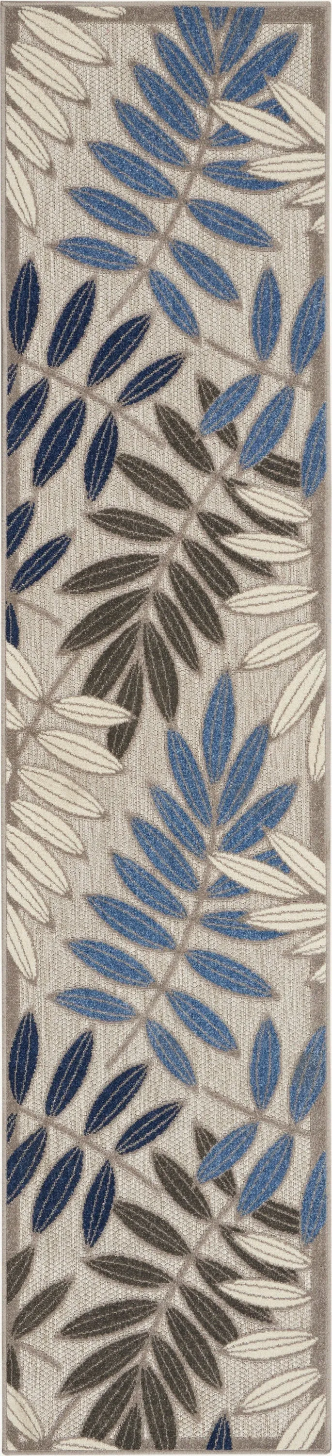 Aloha Grey/Blue Rug