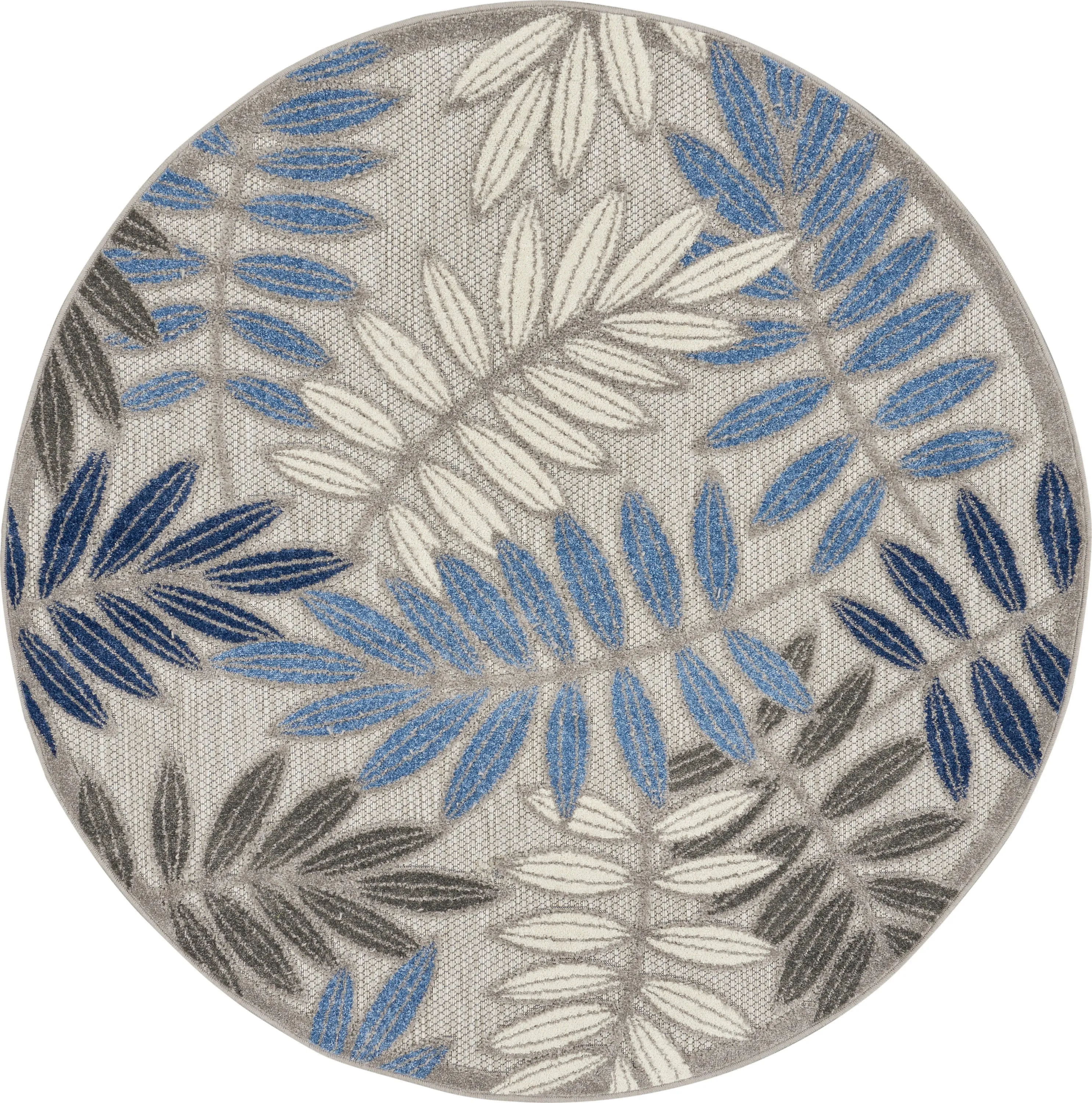 Aloha Grey/Blue Rug