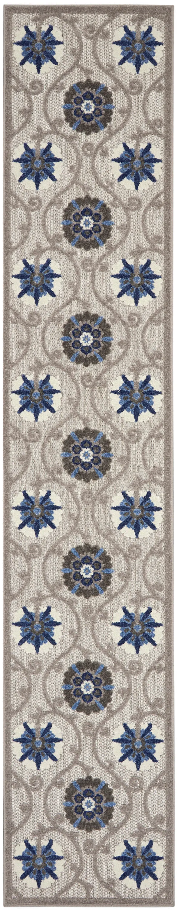 Aloha Grey/Blue Rug
