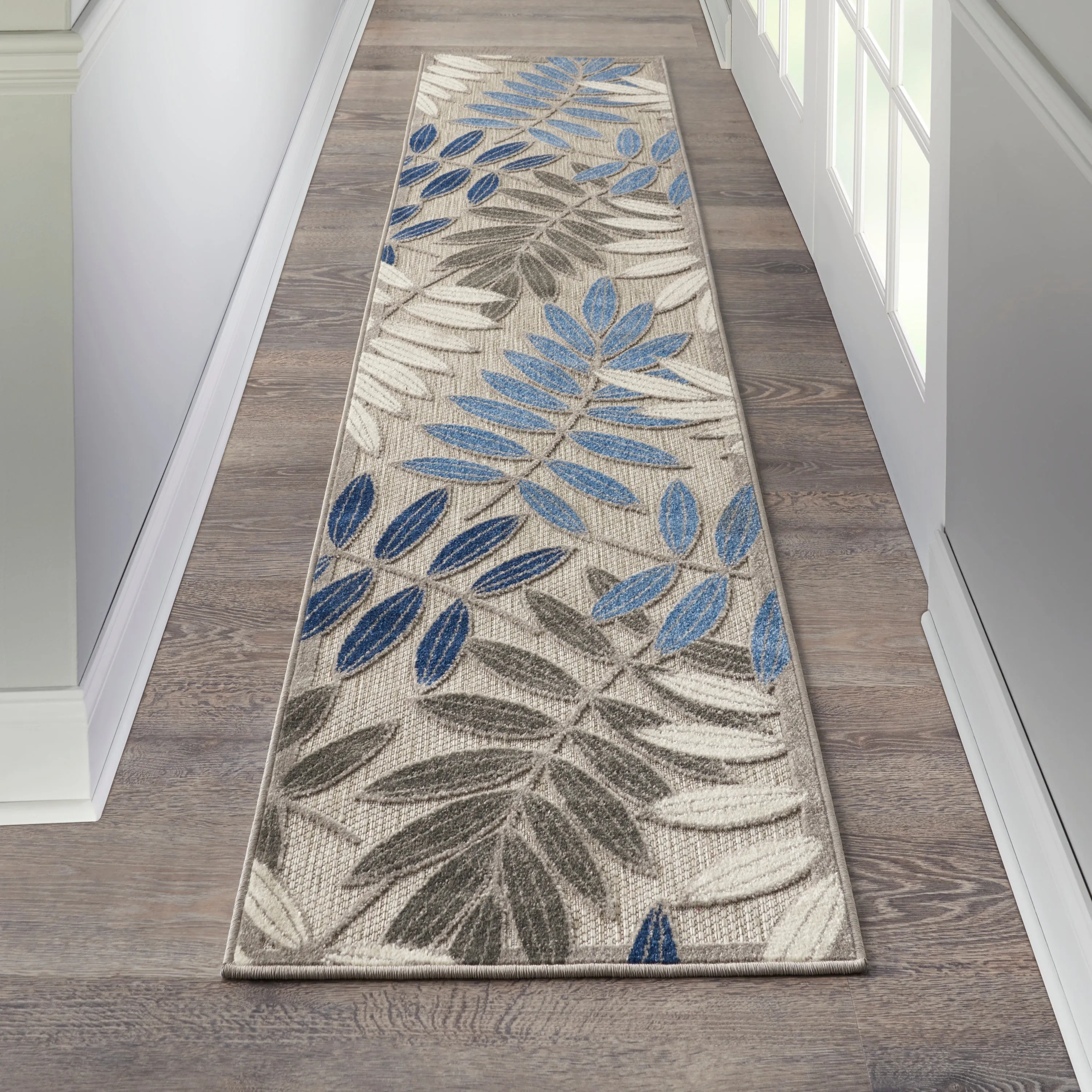Aloha Grey/Blue Rug