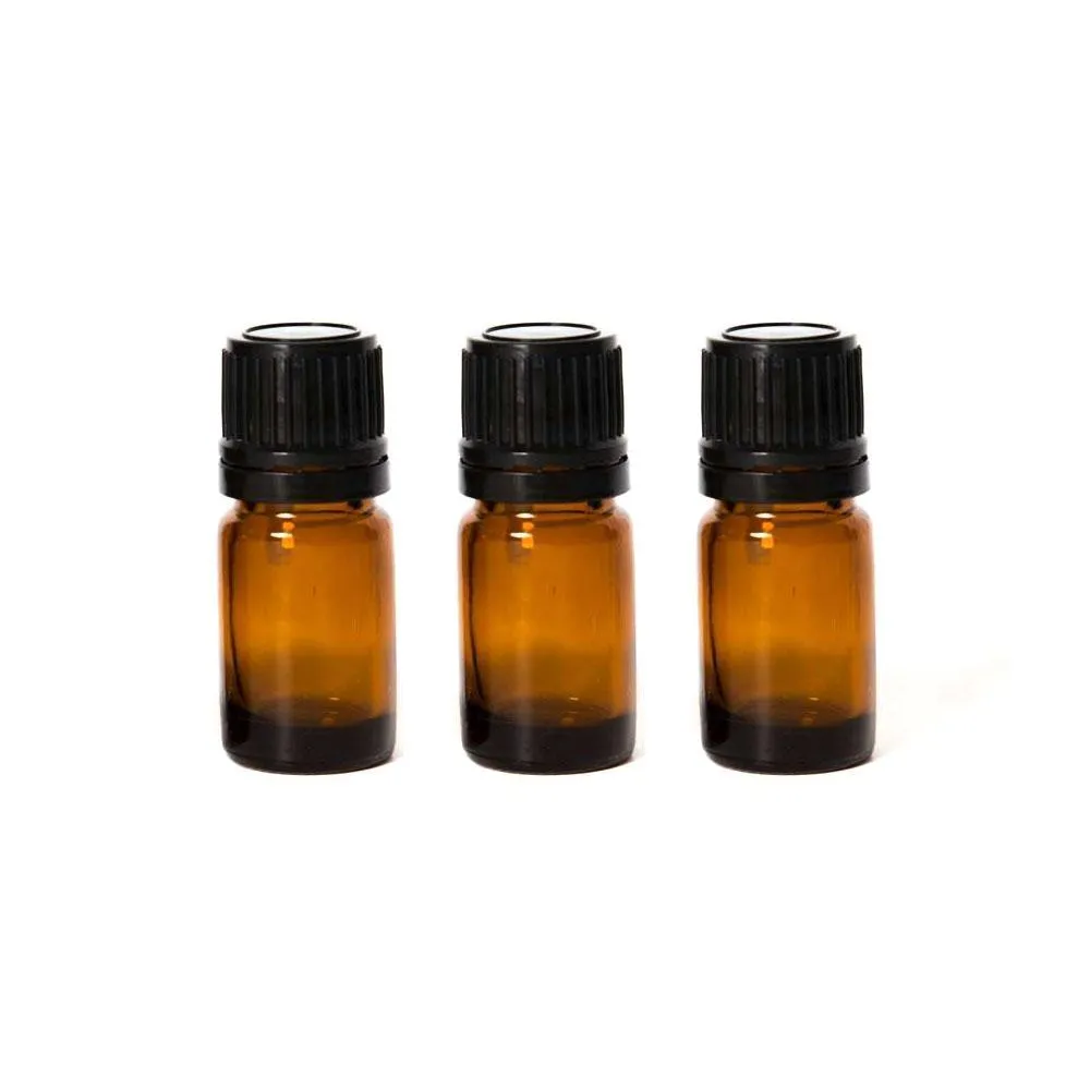 Amber Glass Bottles- 5 ml