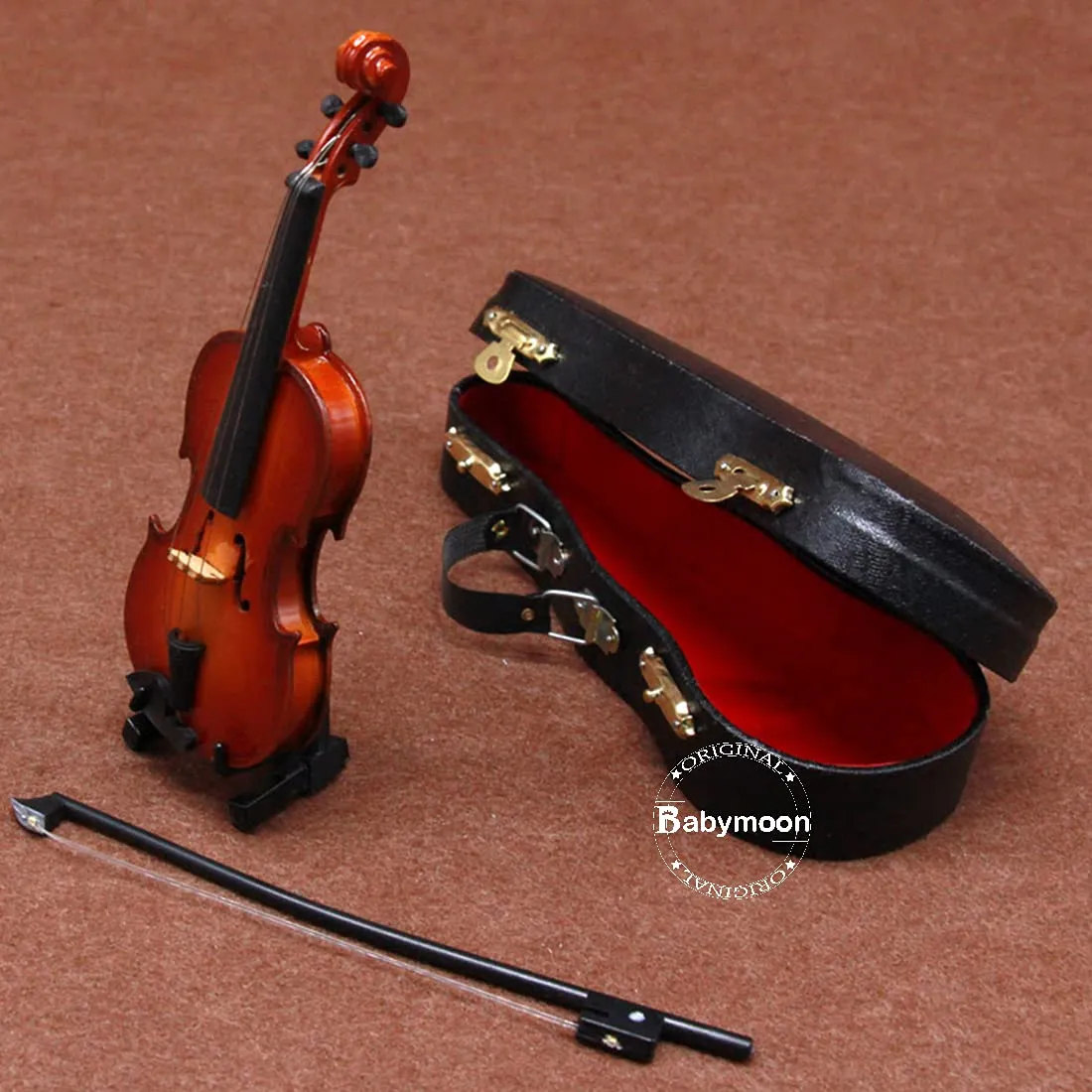 Babymoon Creative Violin Guitar Mini Musical Instruments Baby Photography Photoshoot Props