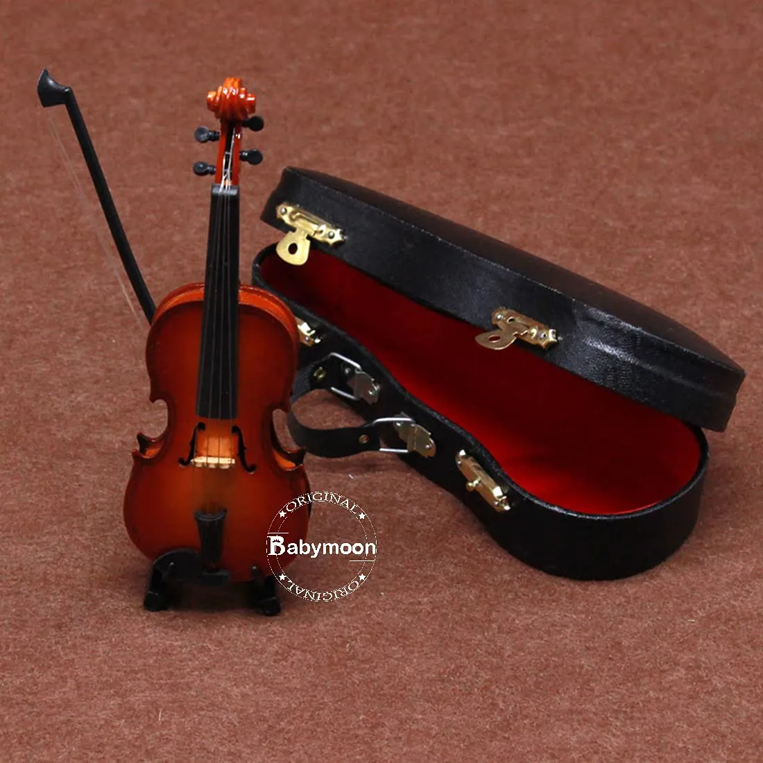 Babymoon Creative Violin Guitar Mini Musical Instruments Baby Photography Photoshoot Props