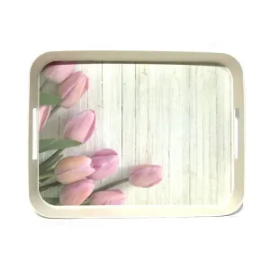 Bamboo Fibre Serving Tray 40 X 31 CM