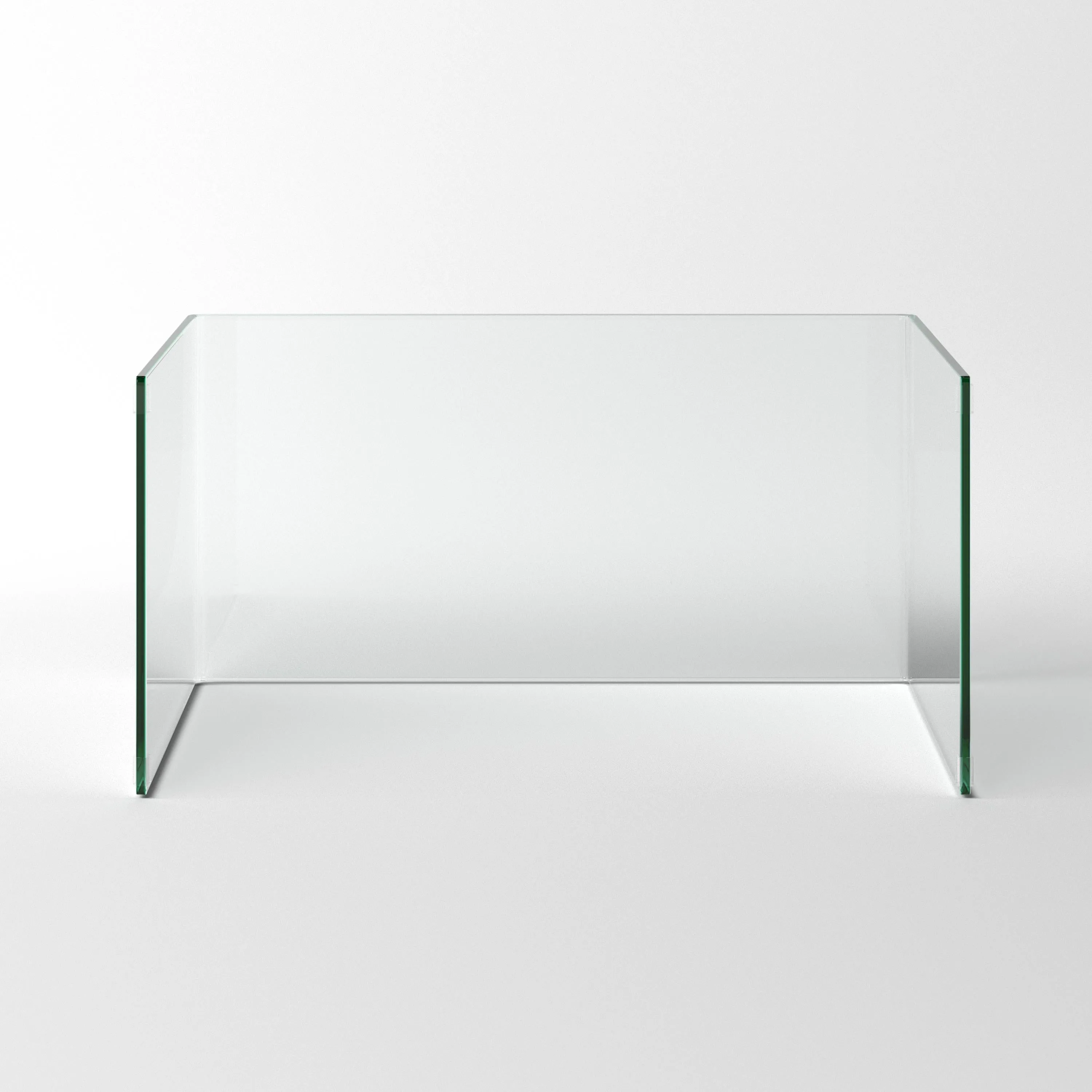 Bent Glass Desk