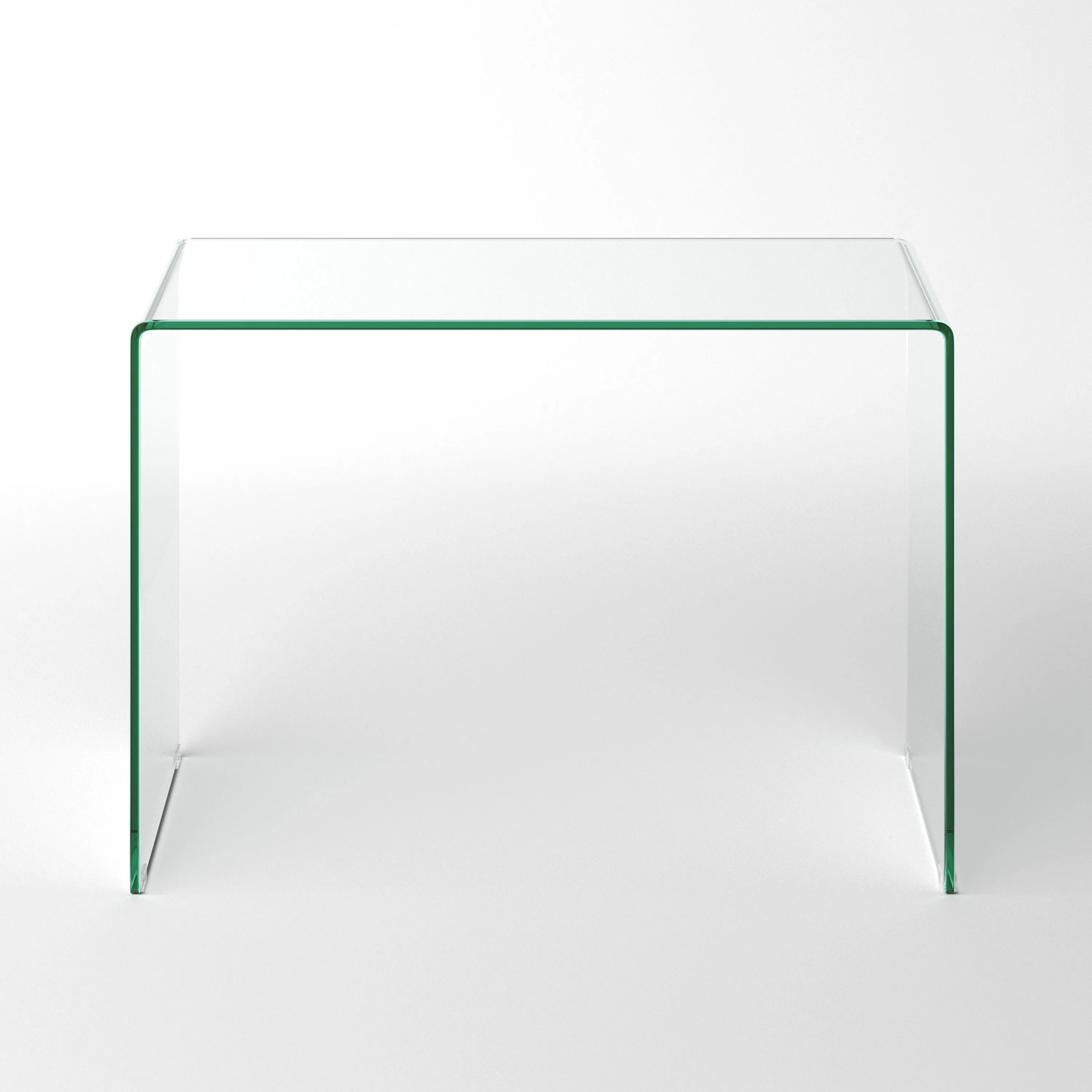 Bent Glass Desk