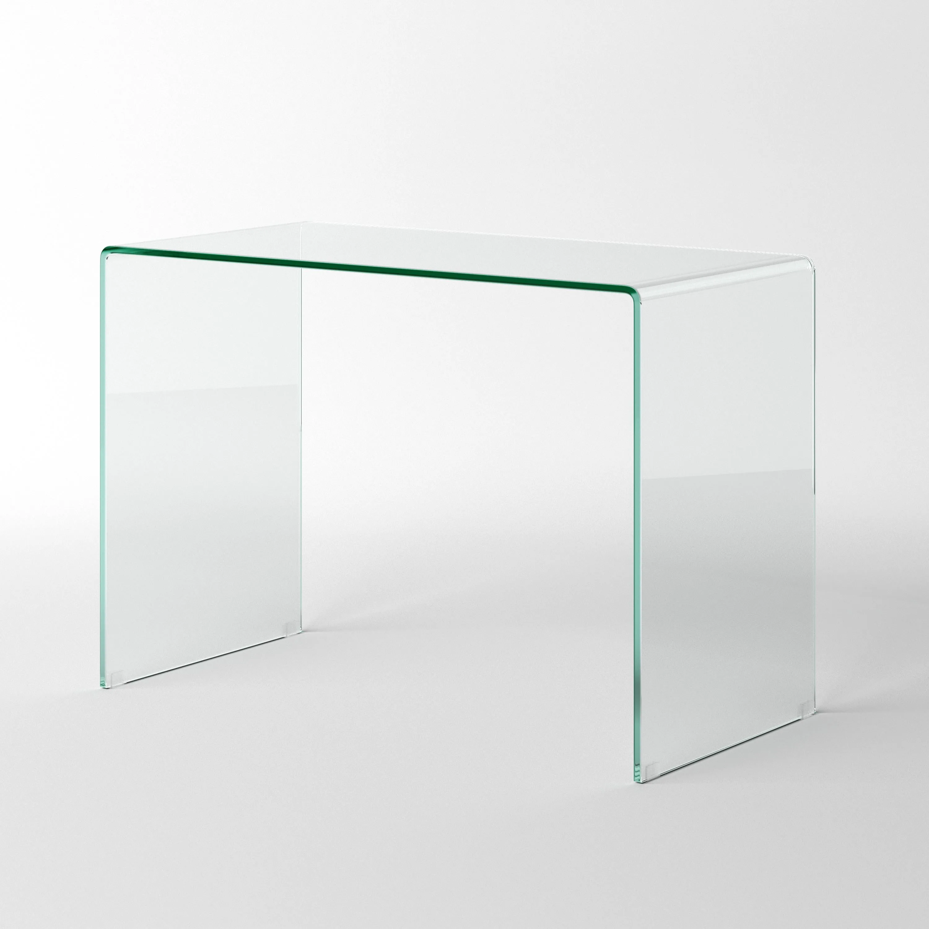 Bent Glass Desk