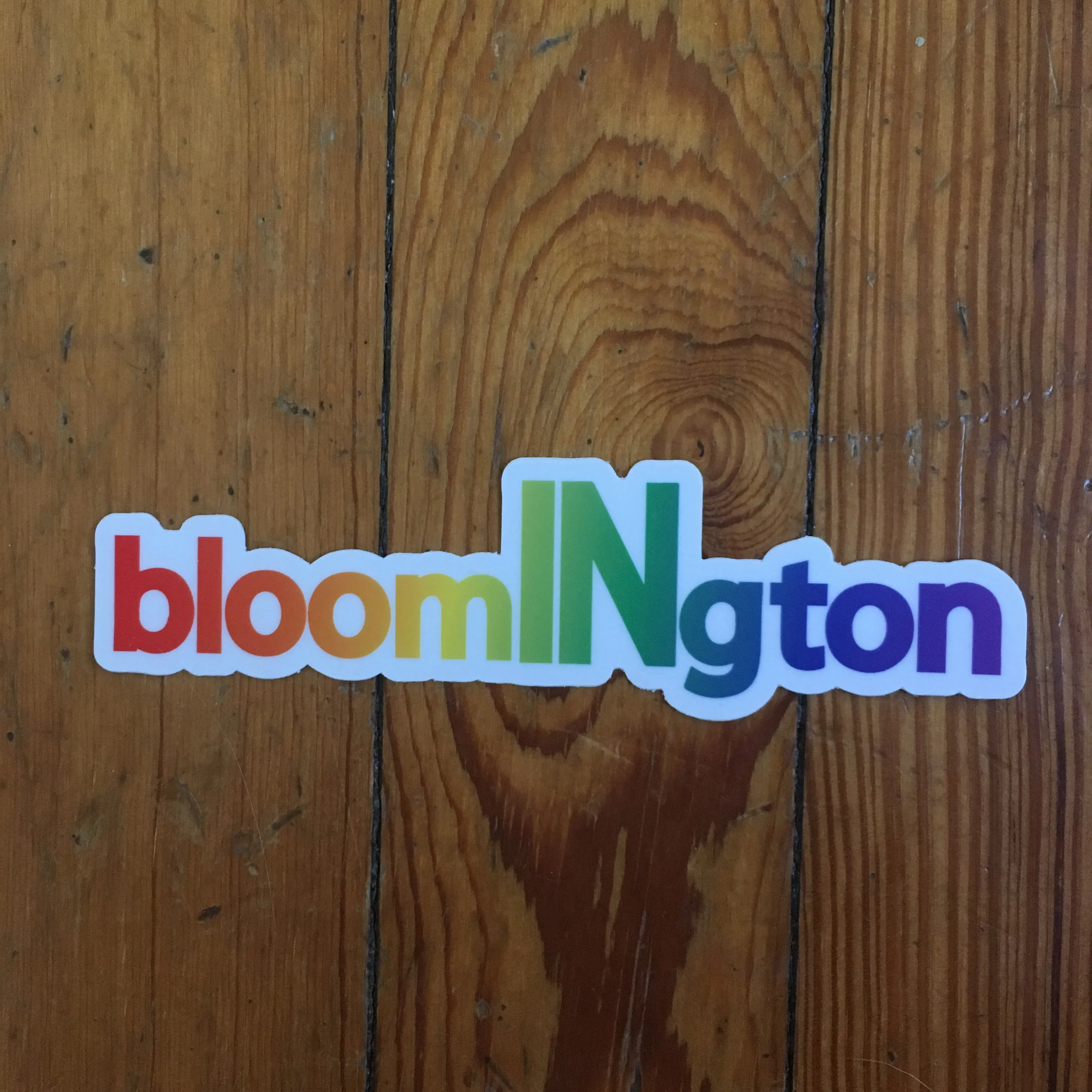 Bloomington Indiana Pride sticker