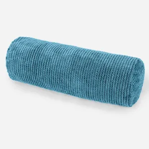 Bolster Scatter Cushion Cover 20 x 55cm - Pom Pom Aegean Blue