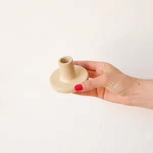 Candle Holder - Cream