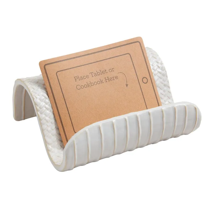 Ceramic Cookbook Holder