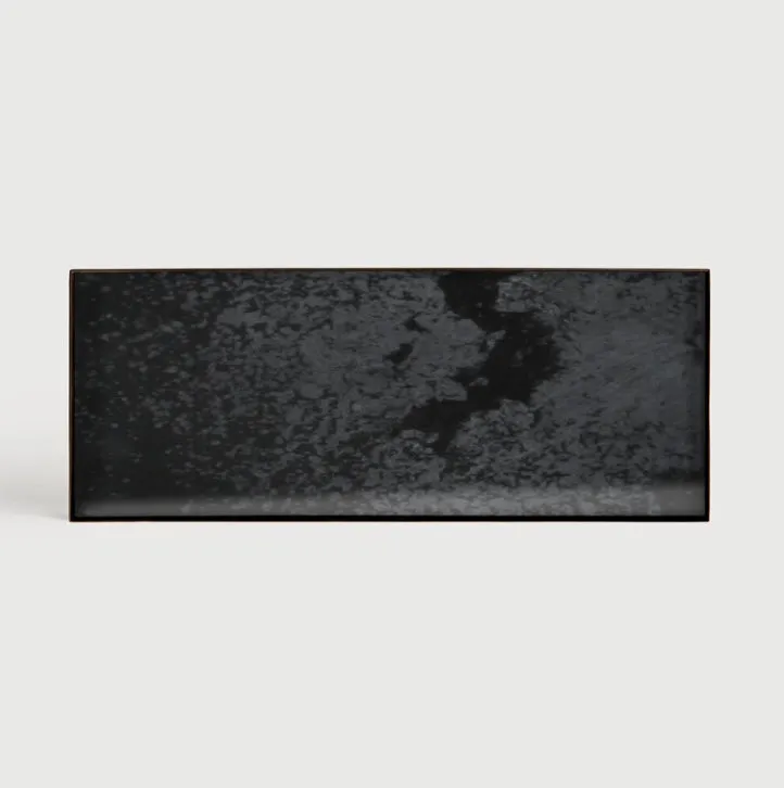 Charcoal Mirror Valet Tray