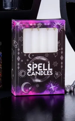 Chime Spell Candles | White