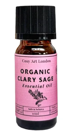 Clary Sage Organic Essential Oil 10ml