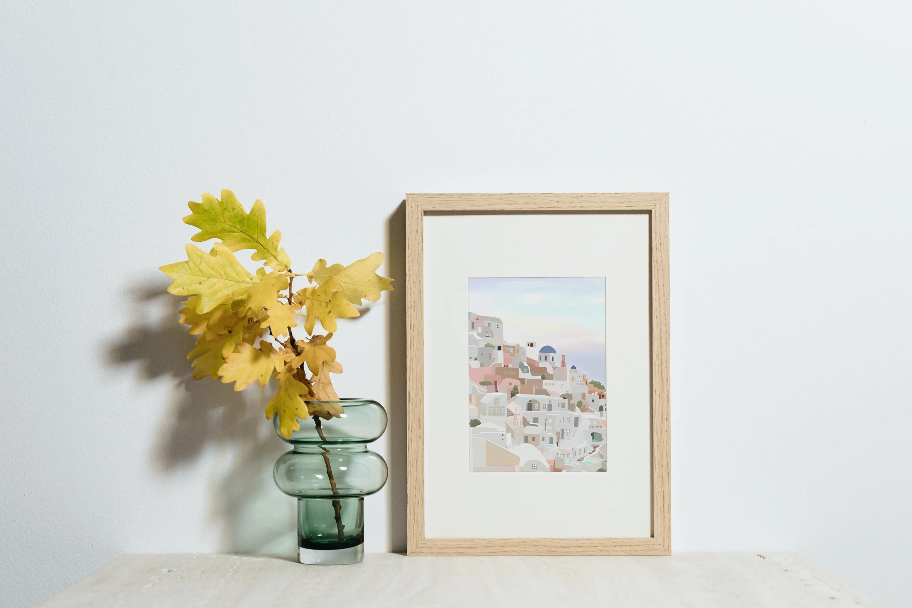 Coastal Danish Pastel Print Set Of 3 PRINTABLE WALL ART, Coastal Wall Art, Light Pink Wall Art, European Coast, Pastel Pink Wall Decor, Santorini