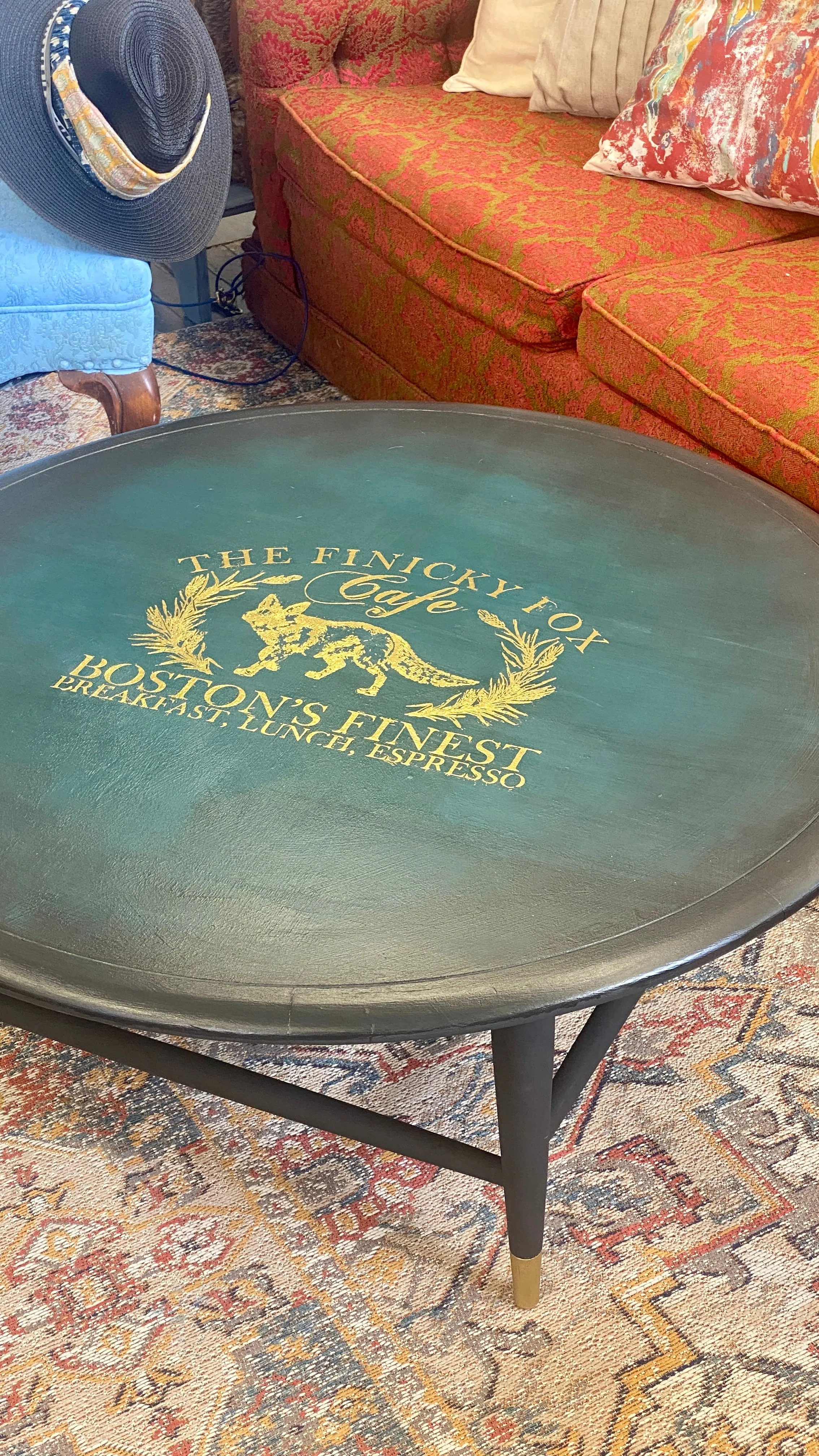 Coffee Table “Finicky Fox Cafe”
