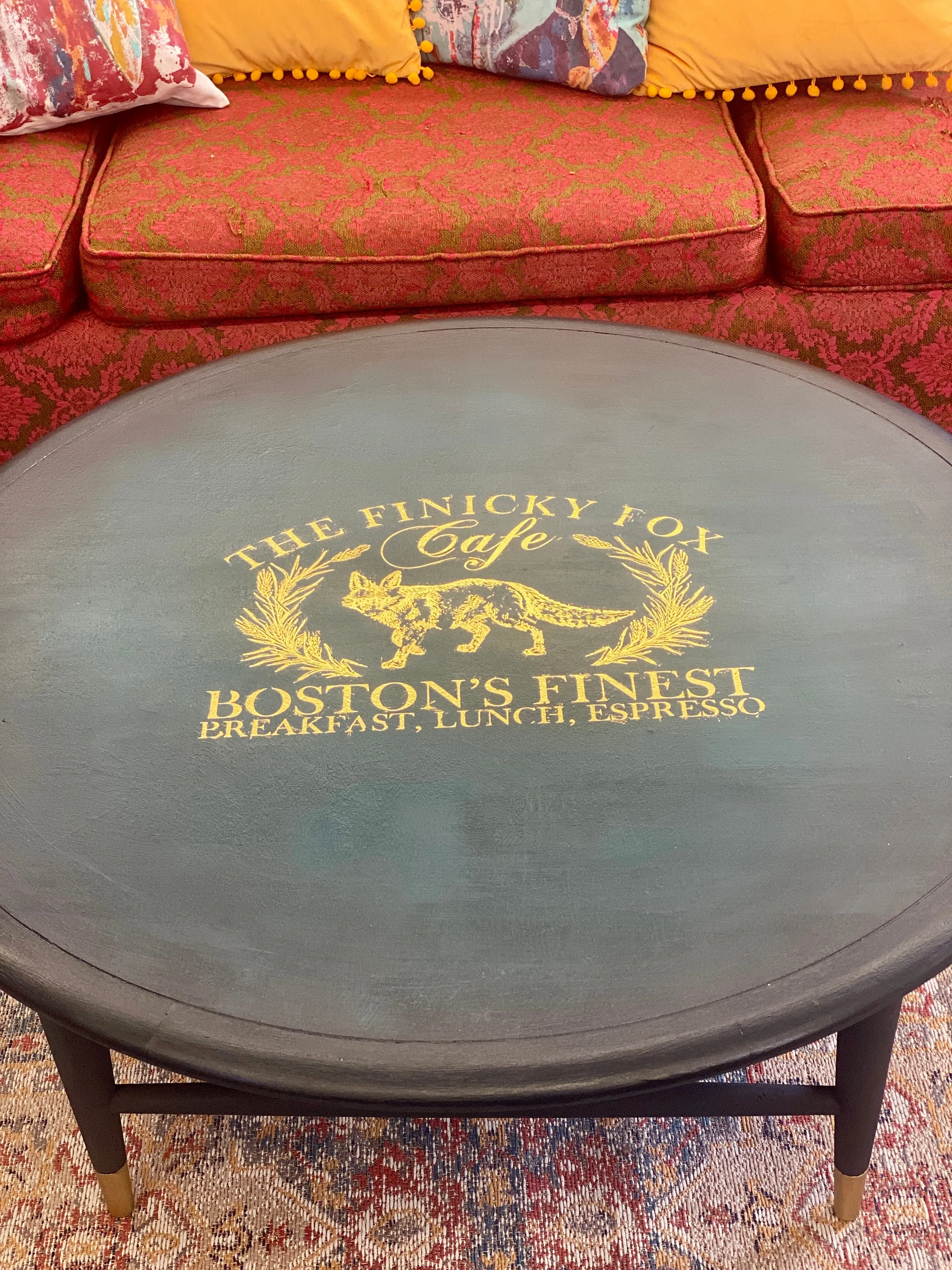 Coffee Table “Finicky Fox Cafe”