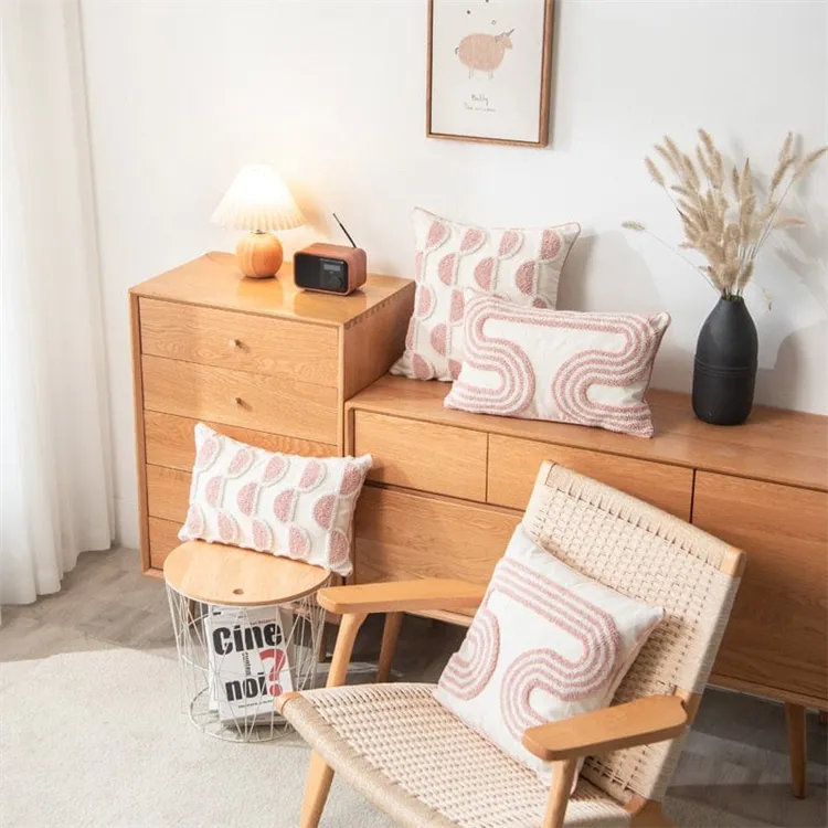 Cotton Candy Plush Scatter Cushion | Semicircle