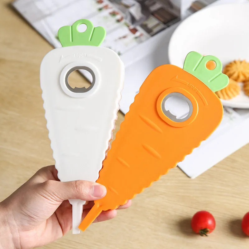 Creative Carrot Style Multi-functional Jar Opener - Jennyhome