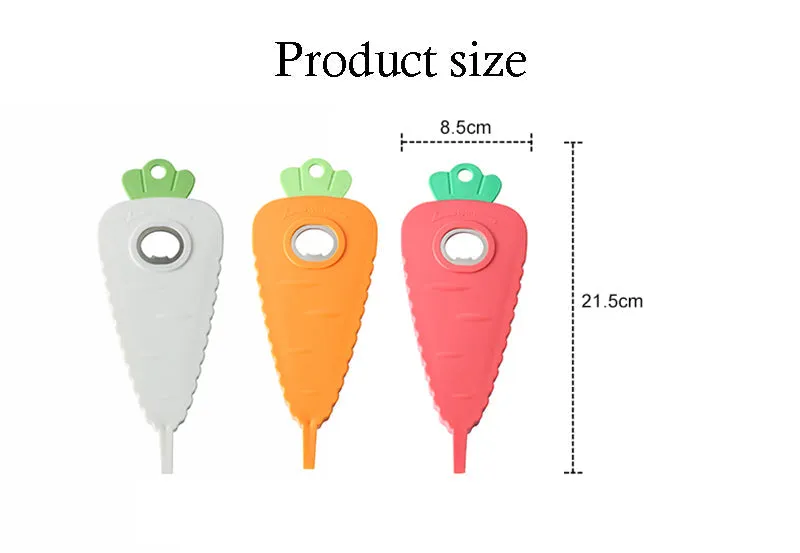 Creative Carrot Style Multi-functional Jar Opener - Jennyhome