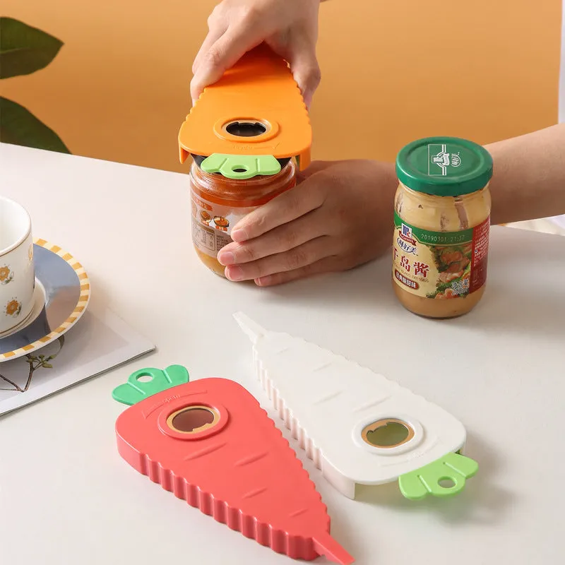 Creative Carrot Style Multi-functional Jar Opener - Jennyhome