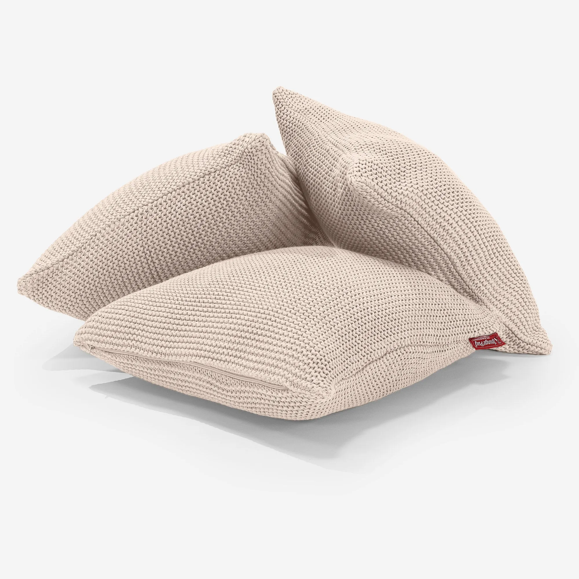 Decorative Cushion Cover 47 x 47cm - Ellos Knitted Cream