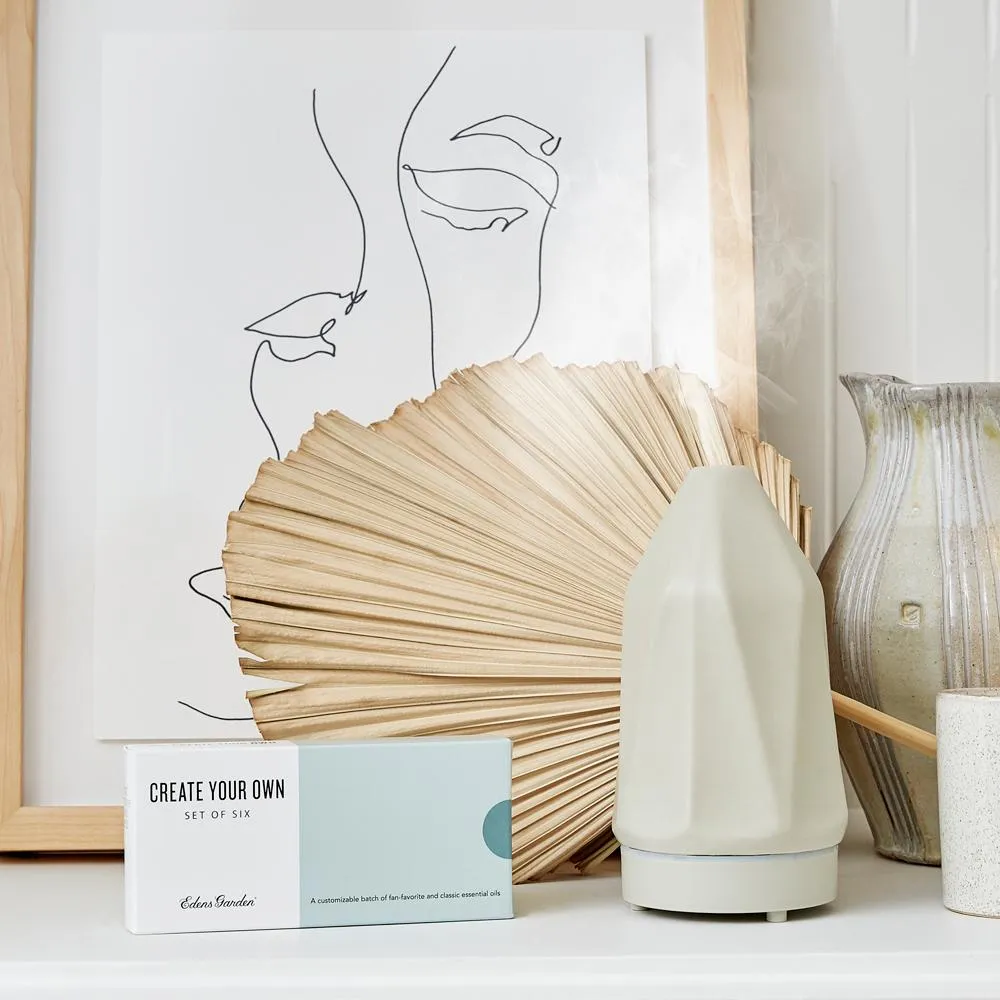 Diamond Ceramic Diffuser- Tan