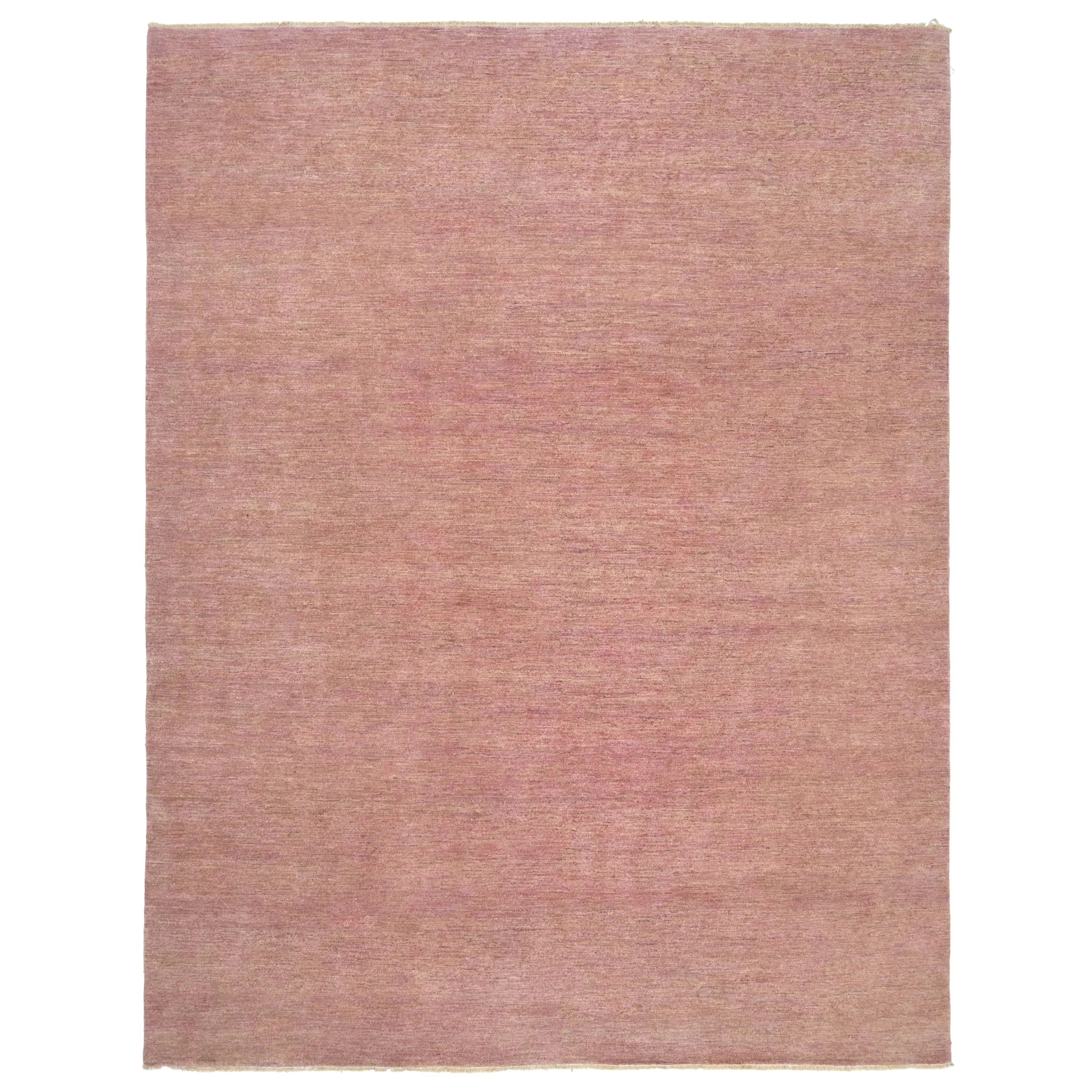 Distressed Solid Wool Area Rug - 9' x 12'