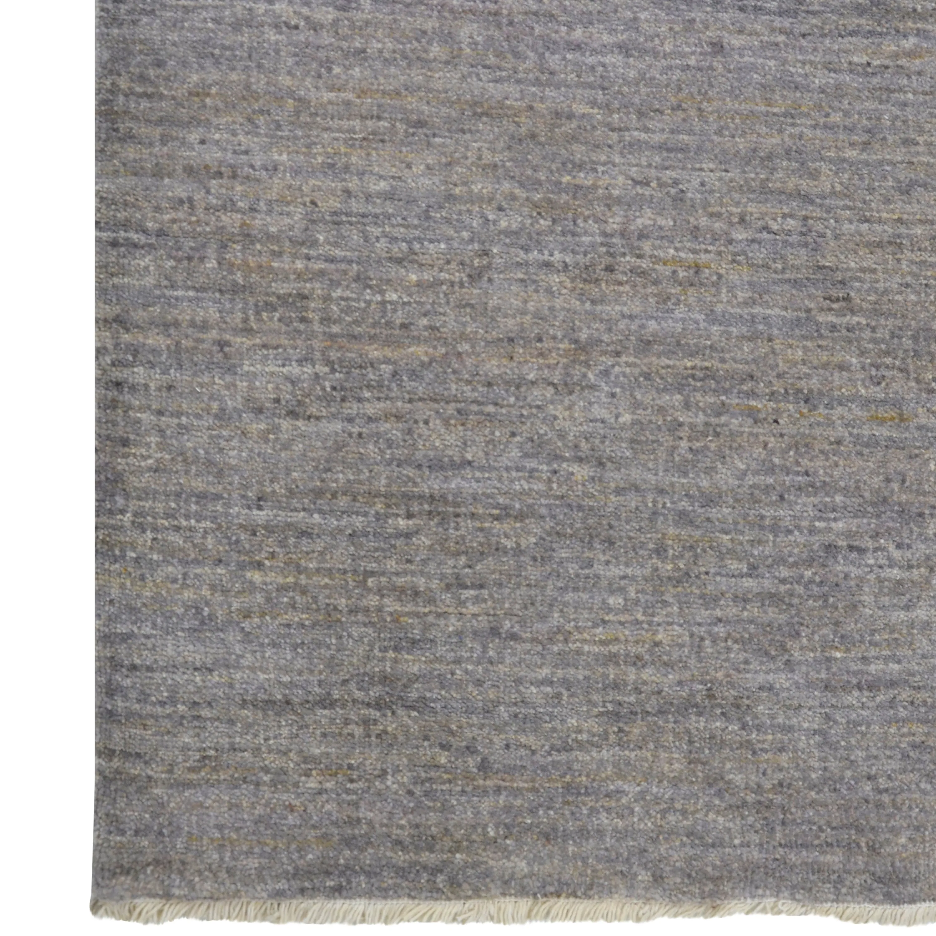 Distressed Solid Wool Area Rug - 9' x 12'