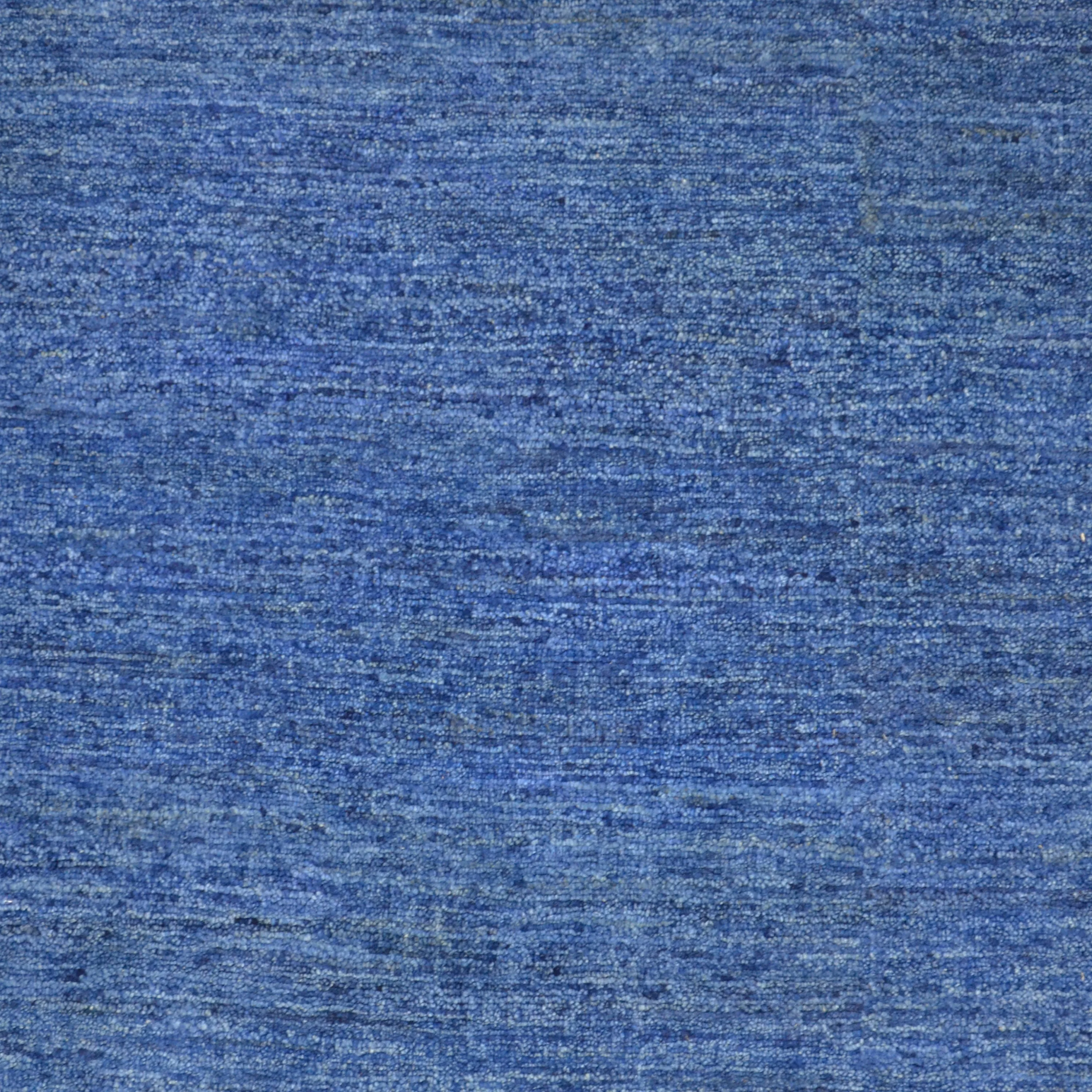 Distressed Solid Wool Area Rug - 9' x 12'