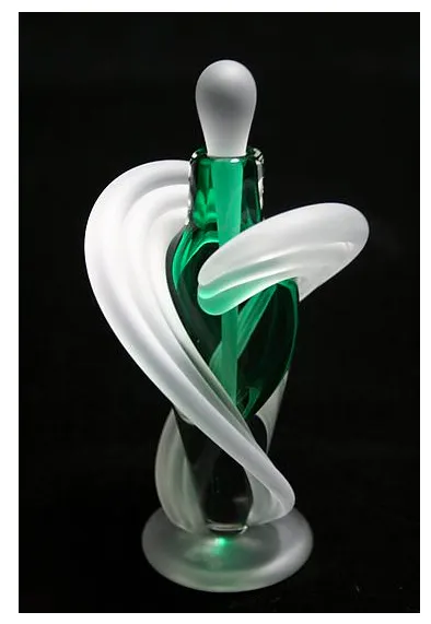 Double Swirl Perfume Bottle