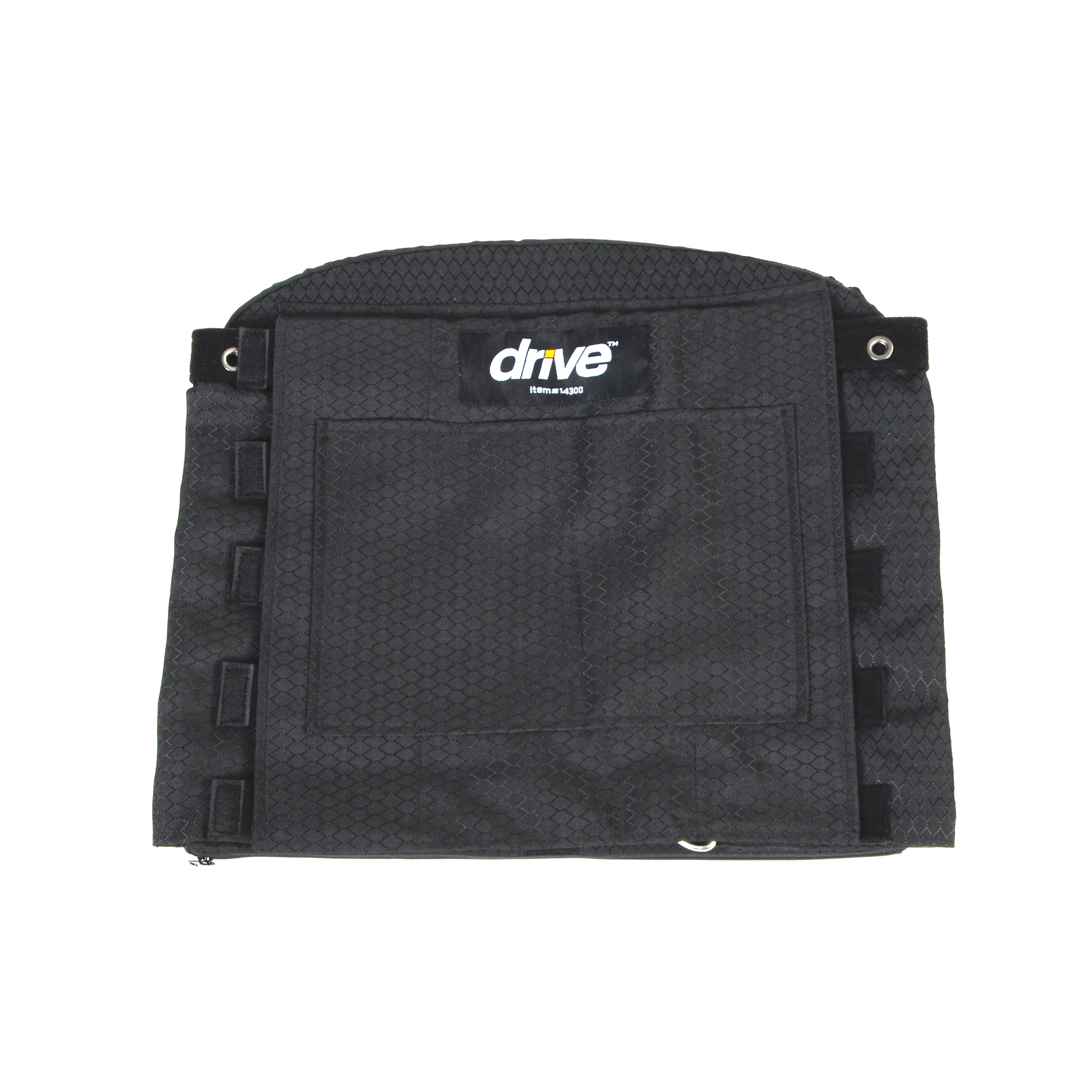 Drive Medical 14300 Adjustable Tension Back Cushion for 16"-21" Wheelchairs