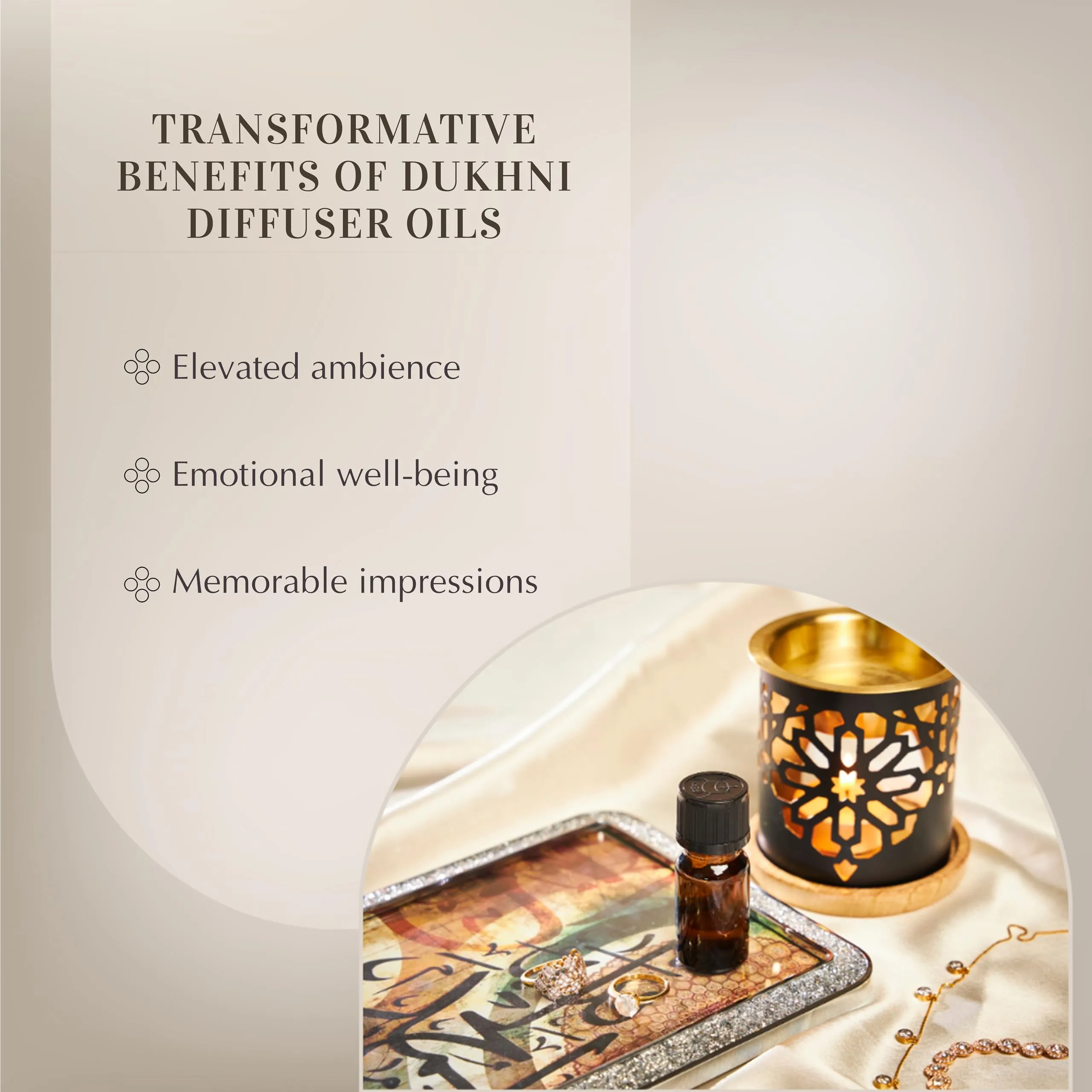 Dukhni Oud Diffuser Oil, Oud Al Qamar |10Ml Arabic Aroma Oil For Diffuser & Humidifier | 100% Pure Oudh Essential Oil Blend | Relax With Home Aromatherapy, For Stress Relief And Massage