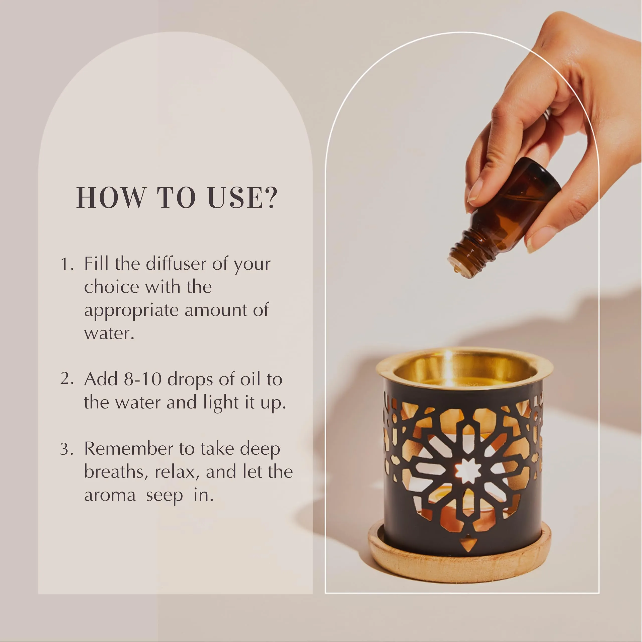 Dukhni Oud Diffuser Oil, Oud Al Qamar |10Ml Arabic Aroma Oil For Diffuser & Humidifier | 100% Pure Oudh Essential Oil Blend | Relax With Home Aromatherapy, For Stress Relief And Massage