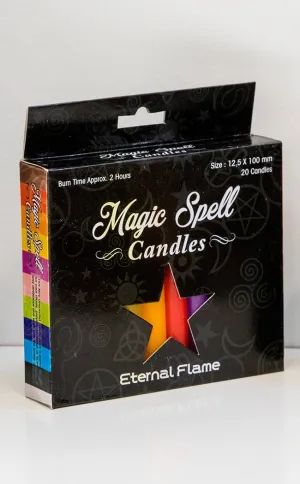 Eternal Flame Chime Spell Candles | Multi Colour