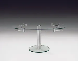 Extension Glass Dining Table