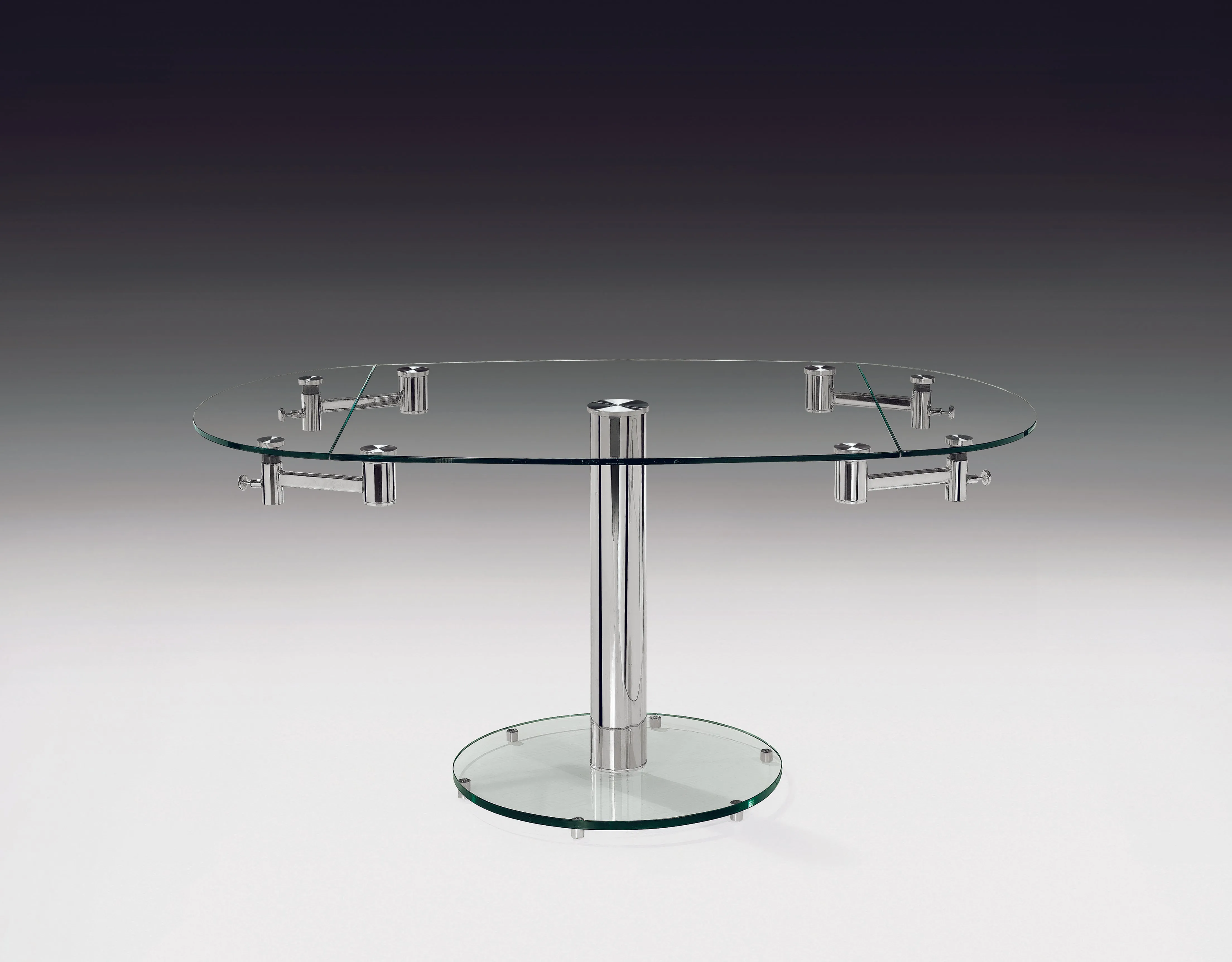 Extension Glass Dining Table